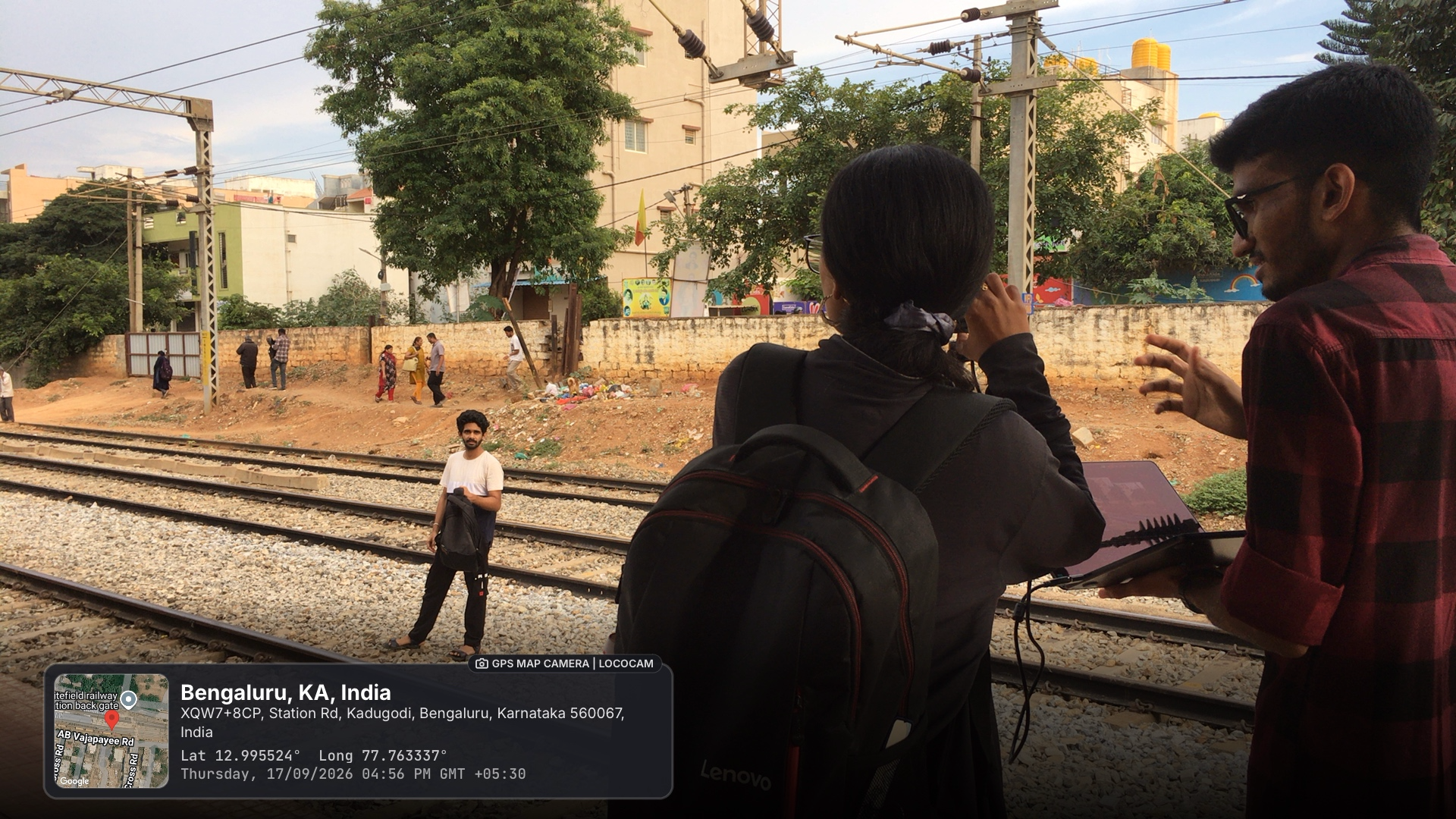 On-Site Railway Station Field Visit 12