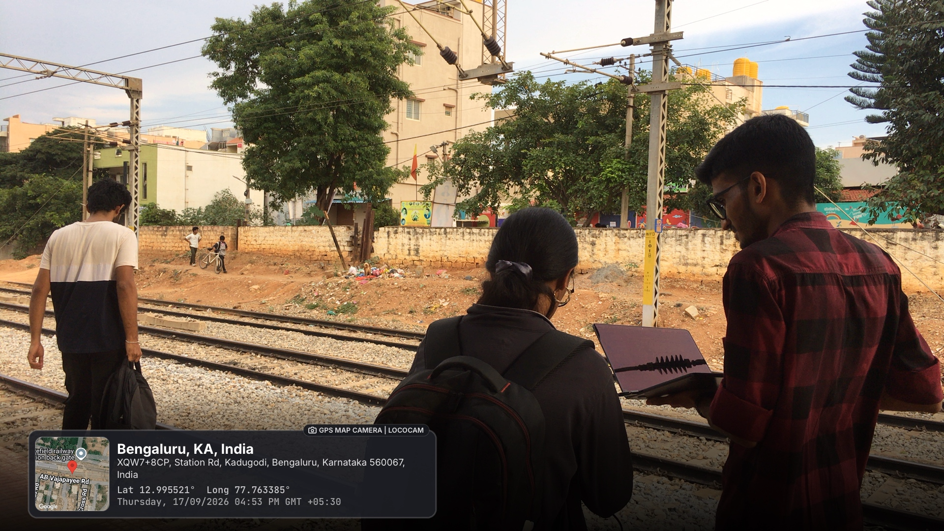 On-Site Railway Station Field Visit 9